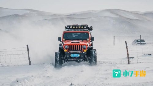 雪地越野