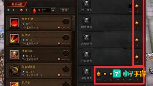 血牛加点
